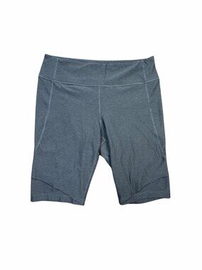 Outdoor Voices Gray High Rise Biker Shorts Women’s XL Active Athletic